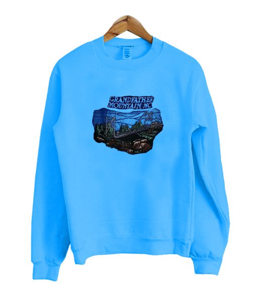 Grandfather Mountain Blue Sweatshirt