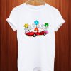 Grease Flower Car T Shirt