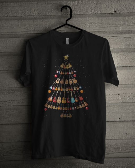 Guitar Frontier Christmas T Shirt