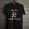 Happy Hanukkah Dabbing Unicorn Jewish Humor T Shirt