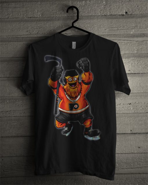 Keep It Gritty Philadelphi Hockey Mascot T Shirt