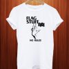 Kristen Stewart Flag Stuff No Rules T Shirt