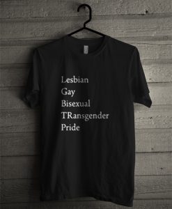 Lesbian Gay Bisexsual TRansgender Pride T Shirt