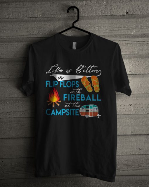 Life Is Better Campsite T Shirt