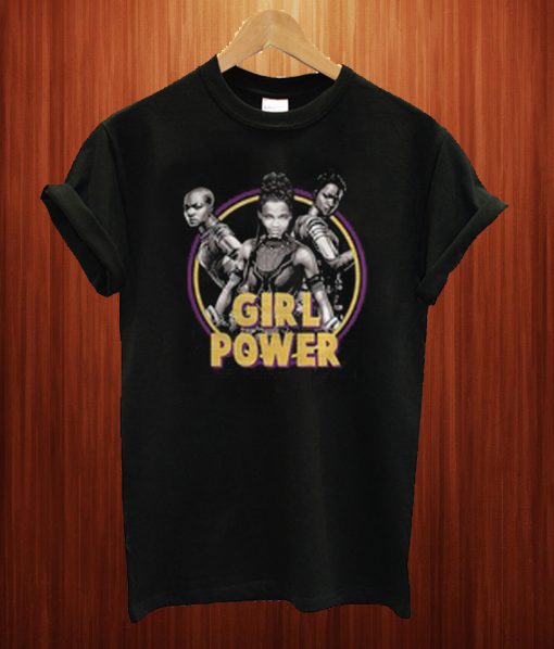 Marvel Black Panther Movie Girl Power T Shirt