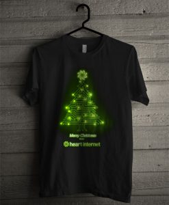 Merry Christmas From Heart Internet T Shirt