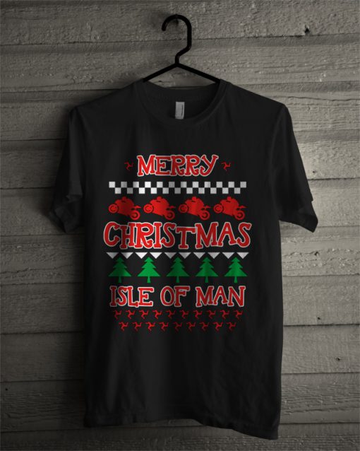 Merry Christmas Isle Of Man T Shirt