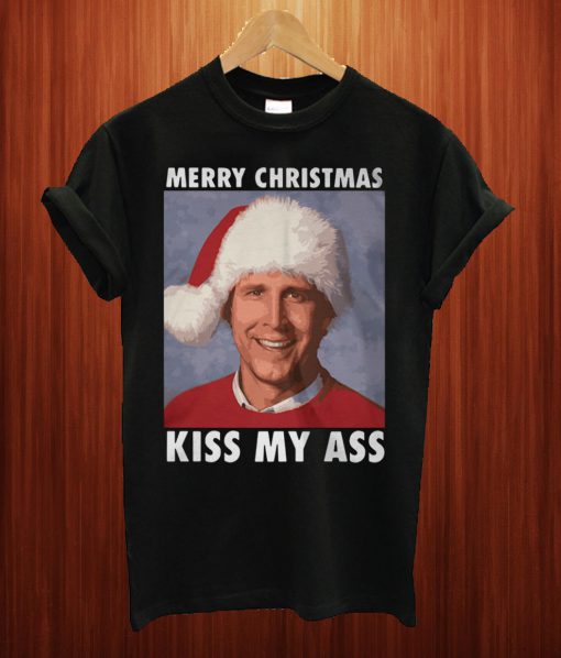 Merry Christmas Kiss My Ass T Shirt