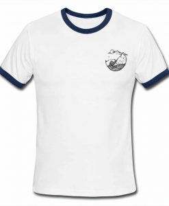 Mountains Of The Sea Unisex Ringer T Shirt