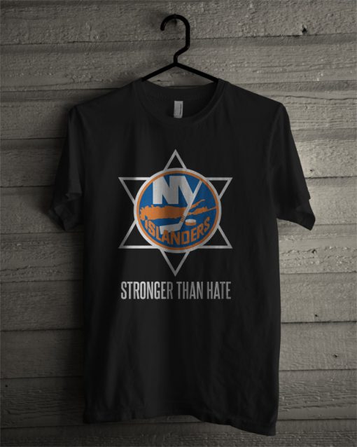 New York Islanders Stronger Than Hate T Shirt