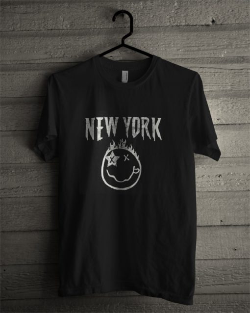 New York Smiley T Shirt