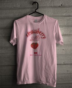 Nice To Meet Chuu Strawberry Milk T Shirt