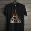 Niffler Santa Hat Christmas Tree Under Snow T Shirt