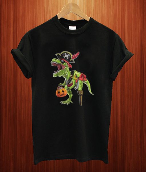 Official Dinosaur T-rex Pumpkin T Shirt