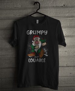 Official Grumpy But Lovable Christmas T Shirt