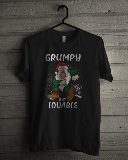 Official Grumpy But Lovable Christmas T Shirt