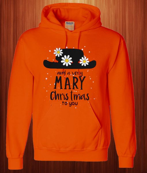 Official Poppins Hat And A Very Mary Christmas To You T Shirt