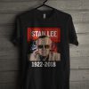 Official Stan Lee RIP 1922-2018 T Shirt