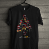 Official Wine Glass Christmas Tree T Shirt