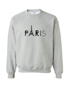 Paris Font Vintage Sweatshirt