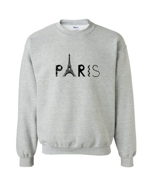 Paris Font Vintage Sweatshirt