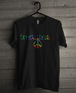 Peace Lover Imagine T Shirt