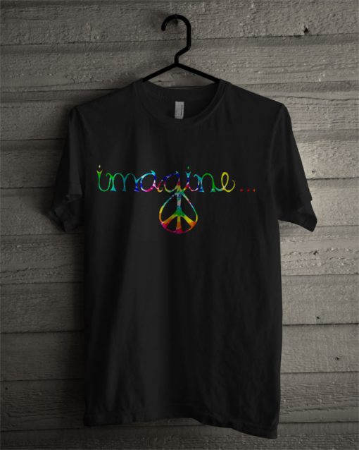 Peace Lover Imagine T Shirt