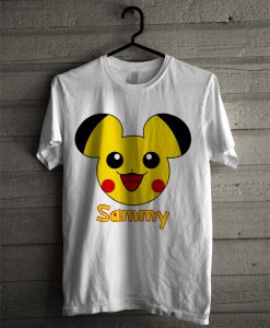 Pikachu Pokemon Mickey T Shirt