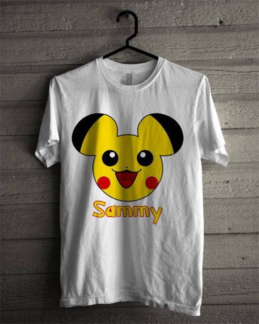 Pikachu Pokemon Mickey T Shirt