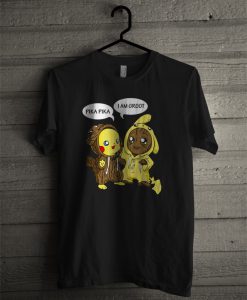 Pikachu swap Groot T Shirt