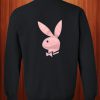 Playboy Logo Pink Sweatshirt Back