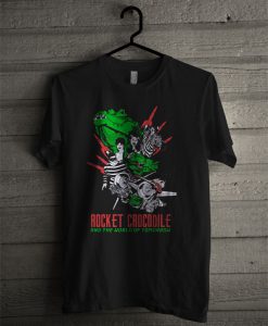 Rocket Crocodile T Shirt