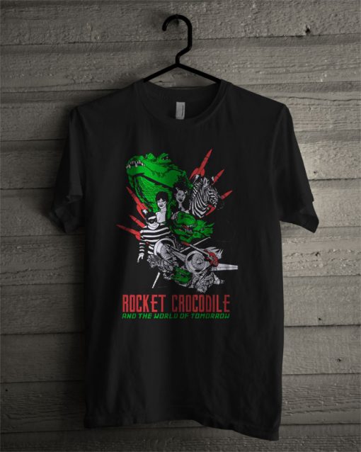 Rocket Crocodile T Shirt