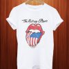 Rolling Stones US Tour Crew Tee in Dirty White T Shirt
