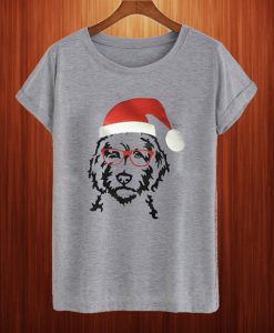 Santa Doodle Christmas T Shirt