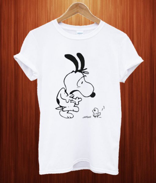 Scared Snoopy And Boo Woodstock Halloween T Shirt