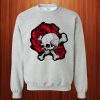 Skull and Roses Grey Sweatshirt