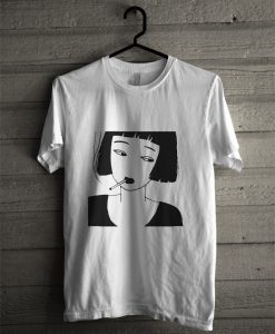 Smoking Girl T Shirt