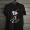 Snoopy All I Need Is Love And Hockey And A Dog T Shirt