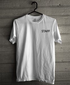 Staff Font T Shirt