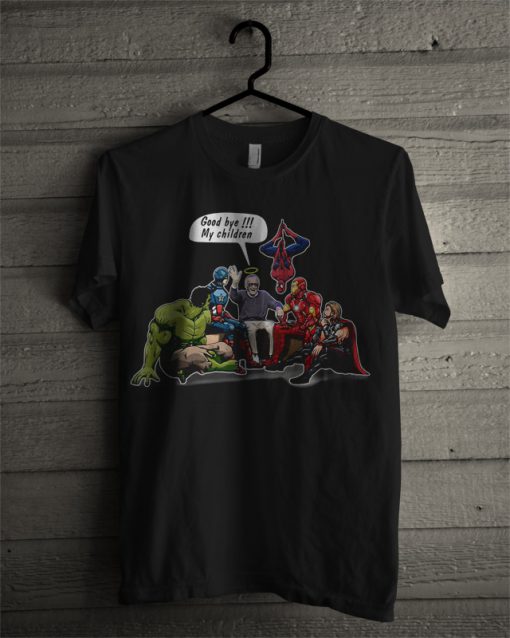 Stan Lee Goodbye My Children Marvel’s The Avengers T Shirt