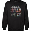 Stan Lee Text Graphic Thank You For The Memories Hoodie