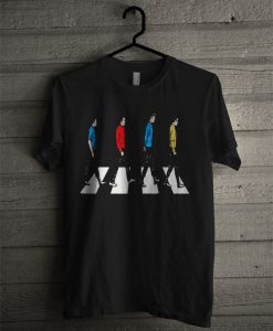 Star Trek The Beatles Abbey Road T Shirt