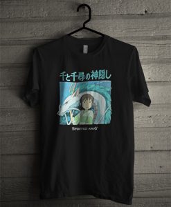 Studio Ghibli Spirited Away Haku & Chihiro T Shirt