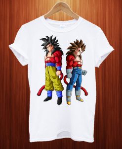 Super Saiyan 4 Goku & Vegeta T Shirt