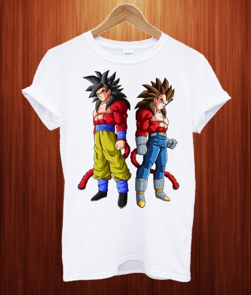 Super Saiyan 4 Goku & Vegeta T Shirt