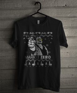 The Big Lebowski Mark It Zero Christmas T Shirt