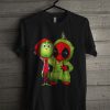 The Grinch And Deadpool Baby Christmas T Shirt