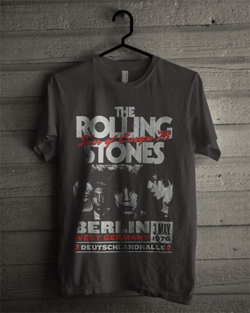 The Rolling Stones Europe 76 T Shirt