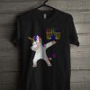 Unicorn Dabbing Hanukkah T Shirt